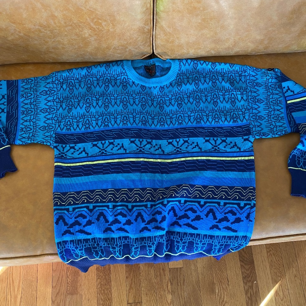 Vintage Wool Ski Sweater